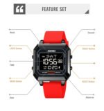 Skmei - 2150 - Digital Electronic Sports Watch - black/red - Image 3
