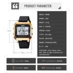Skmei - 2150 - Digital Electronic Sports Watch - gold/black - Image 4