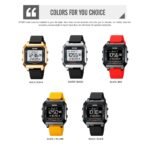 Skmei - 2150 - Digital Electronic Sports Watch - black/yellow - Image 6