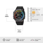 Skmei - 2209 - Digital Step Count Pedometer Watch - colorful/black - Image 4