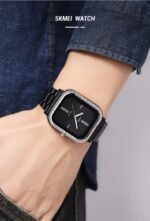 SKMEI - 2275 - 30m Waterproof Watch For Men - Silver - Image 3