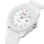 Skmei - 2393 - Quartz Analog Silicone Strap Watch - white/white - Image 2