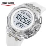 Skmei - 2481 - Heavy Duty Sports Digital Watch - white - Image 2