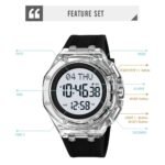 Skmei - 2481 - Heavy Duty Sports Digital Watch - white/black - Image 3