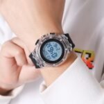 Skmei - 2481 - Heavy Duty Sports Digital Watch - white/black - Image 6