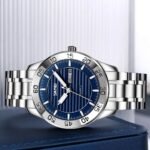 Skmei - 9293 - Premium Steel Quartz Performance Watch - silver/blue - Image 3