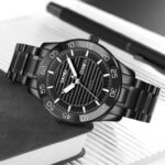 Skmei - 9293 - Premium Steel Quartz Performance Watch - black/black - Image 4