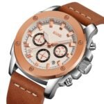 Skmei - 9327 - Functional Chronograph Features Watch - rose gold-silver - Image 2