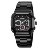 Skmei - 9359 - Quartz Chronograph Heavy-Duty Metal Build - black
