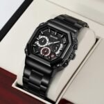 Skmei - 9359 - Quartz Chronograph Heavy-Duty Metal Build - black - Image 2