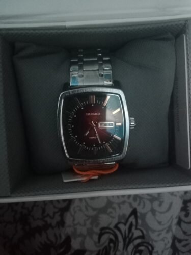 SKMEI - 9354 - Business Analog Quartz Watch - Red photo review