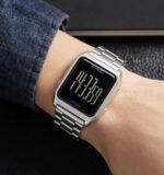 Skmei – 1879 – Digital Stainless Steel Watch – Silver - Image 3
