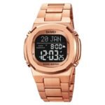 Skmei – 2036 – Qibla Azan Time Reminder Prayer Watch – RoseGold/Black