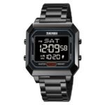 Skmei – 2149 – Metal Digital Watch – Black - Image 2