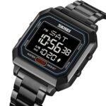 Skmei – 2149 – Metal Digital Watch – Black