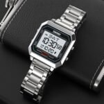 Skmei – 2149 – Metal Digital Watch – Silver - Image 3