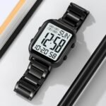 Skmei – 2259 – Digital Steel Watch – Black/White - Image 2