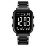 Skmei – 2259 – Digital Steel Watch – Black/Black