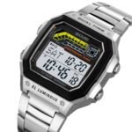 Skmei 2307 – Digital Sports Watch – Silver/Steel - Image 4