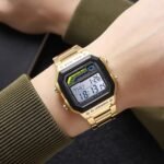 Skmei – 2307 – Digital Sports Watch – Gold/Steel - Image 3