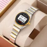 Skmei – 2338 – Women Digital Display Watch – Silver / Gold - Image 2