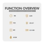 Skmei – 2338 – Women Digital Display Watch – Silver - Image 5