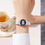 Skmei – 2338 – Women Digital Display Watch – Silver / Gold - Image 3