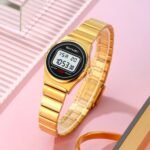 Skmei – 2338 – Women Digital Display Watch – Gold - Image 2