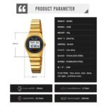Skmei – 2338 – Women Digital Display Watch – Gold - Image 6