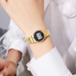 Skmei – 2338 – Women Digital Display Watch – Gold - Image 5