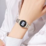 Skmei – 2338 – Women Digital Display Watch – Silver - Image 3
