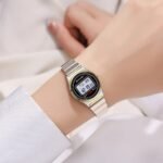Skmei – 2338 – Women Digital Display Watch – Silver - Image 4
