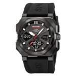 Skmei – 2418 – Bold Sports Edition Watch – Black - Image 2