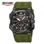 Skmei – 2418 – Bold Sports Edition Watch – Army Green - Image 2