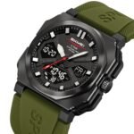 Skmei – 2418 – Bold Sports Edition Watch – Army Green