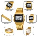 Skmei – 2465 – Digital Seven Bead Strap Watch – Gold/SevenBead - Image 5
