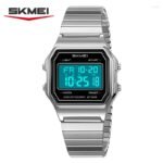 Skmei – 2465 – Digital Spring Strap Watch – Silver/SpringStrap - Image 5