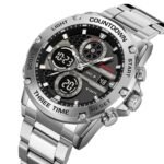 Skmei – 2502 – Heavy Duty Sports Watch – Silver/Steel