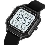 Skmei – 2559 – Digital Classic Sports Watch – Black / Silica