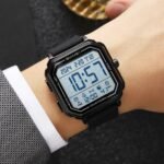 Skmei – 2559 – Digital Classic Sports Watch – Black / Silica - Image 3