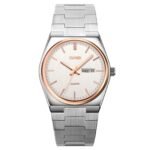 Skmei – 9288 – Business Class Luxury Watch – Silver/RoseGold/Silver
