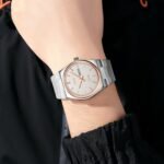 Skmei – 9288 – Business Class Luxury Watch – Silver/RoseGold/Silver - Image 3