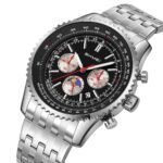 Skmei – 9348 – Executive Chronograph Watch – Black