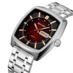 SKMEI - 9354 - Business Analog Quartz Watch - Red