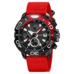 Skmei - 9381 - Men’s Sports Chronograph Watch - Red - Image 2