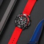 Skmei - 9381 - Men’s Sports Chronograph Watch - Red - Image 4