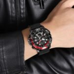 Skmei - 9381 - Men’s Sports Chronograph Watch - Black - Image 3