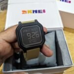 Skmei - 2558 - Minimal Time Digital Watch - Blue photo review