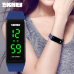Skmei - 1265 - Women Neo LED Watch - Light Blue - Image 2