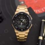 Skmei - 1370 - Navitech Dual Display Watch - Gold - Image 6